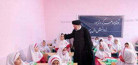 دو سؤال مهر رئیس جمهور از دانش آموزان و معلمان