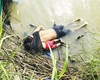 تصاویری دردناک از جسد پدر و دختر پناهجو
