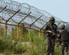 تیراندازی نیروهای دو کره در مرز
