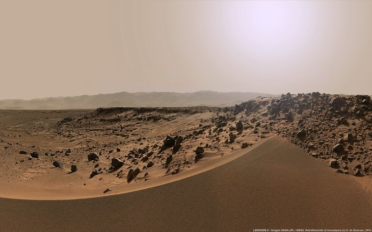 جذاب ترین فیلم باورنکردنی از سطح مریخ