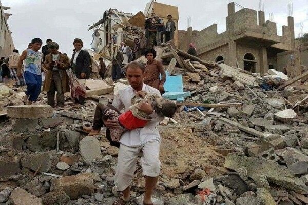 جنگنده‎‌های متجاوز سعودی استان «حجه» یمن را بمباران کردند