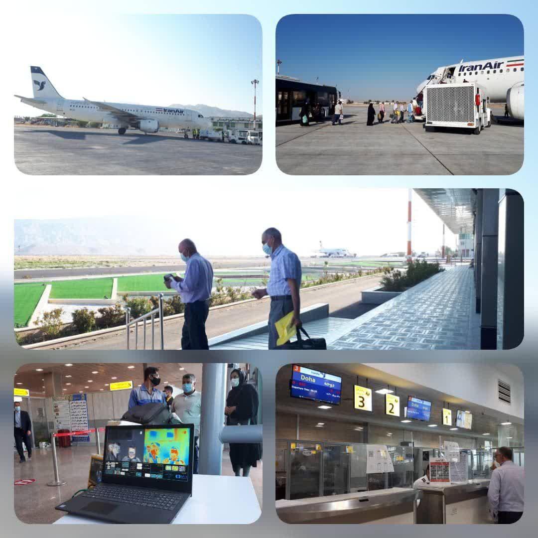 نخستین پرواز لار به دوحه پس از ۶ ماه تعطیلی انجام شد