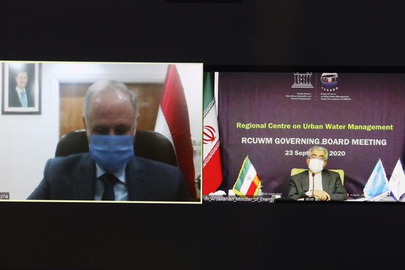 تاکید وزیر نیرو بر اجرای مفاد همکاری‌های آبی ایران با سوریه و تاجیکستان
