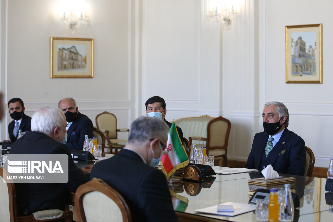 حمایت ایران از روند صلح و توافقات گفت‌وگوهای بین الافغانی