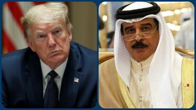 ترامپ نشان شایستگی به پادشاه بحرین داد