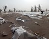 دسترنج کشاورزان "جازموریان" در طوفان شن دفن شد