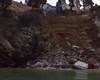 رانش زمین در ایتالیا صدها تابوت را به دریا ریخت