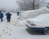 برف و کاهش دما گریبانگیر زلزله زدگان سی‌سخت