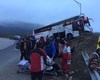 واژگونی اتوبوس کوهنوردان تبریزی در گردنه حیران