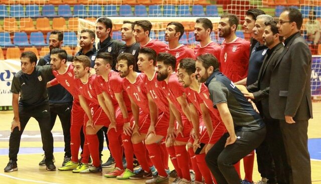 ایران برای بازی با فوتسال برزیل تا آنگولا می‌رود