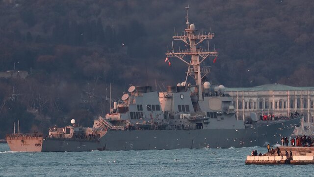 آمریکا درحال بررسی اعزام ناو به دریای سیاه