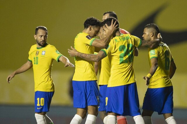 پیروزی برزیل برابر اکوادور با درخشش نیمار