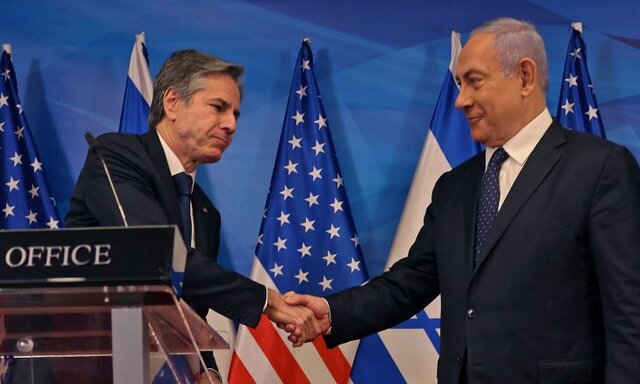 بلینکن: واشنگتن متعهد است انبار گنبد آهنین اسرائیل را دوباره پر کند