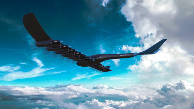 اولین هواپیمای مسافربری هیدروژنی-برقی رونمایی شد