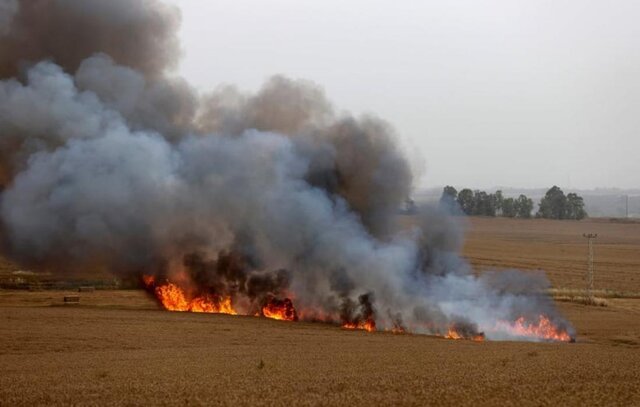 وقوع ۴ آتش‌سوزی جدید در شهرک‌های صهیونیستی