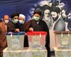 سیدحسن خمینی رای خود را در حسینیه جماران به صندوق انداخت