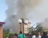 آتش سوزی خانه‌ای متروکه در رشت