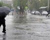 بارش‌های رگباری و تگرگ در زنجان ادامه دارد