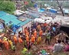 15 کشته در رانش زمین بمبئی