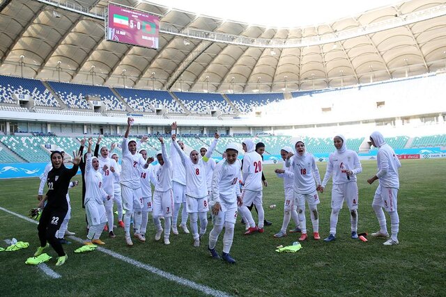 صعود تاریخی تیم ملی فوتبال زنان به جام ملت های آسیا