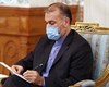 وزیر امور خارجه درگذشت آیت الله حسن‌زاده آملی را تسلیت گفت