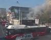 یک مرکز تجاری در باکو آتش گرفت