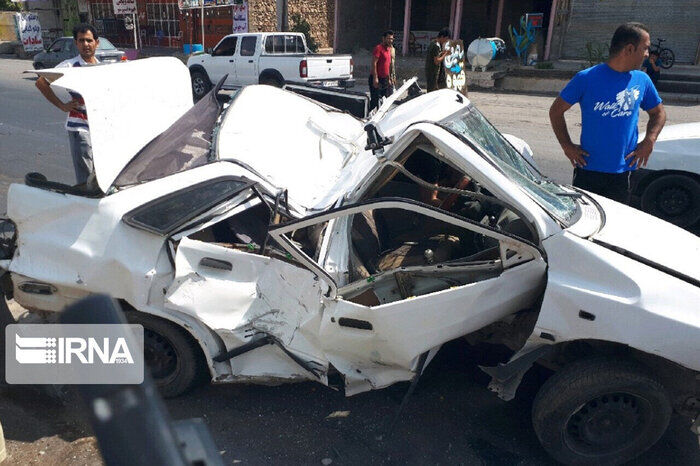 حادثه رانندگی در کرمانشاه ۲ کشته به جا گذاشت