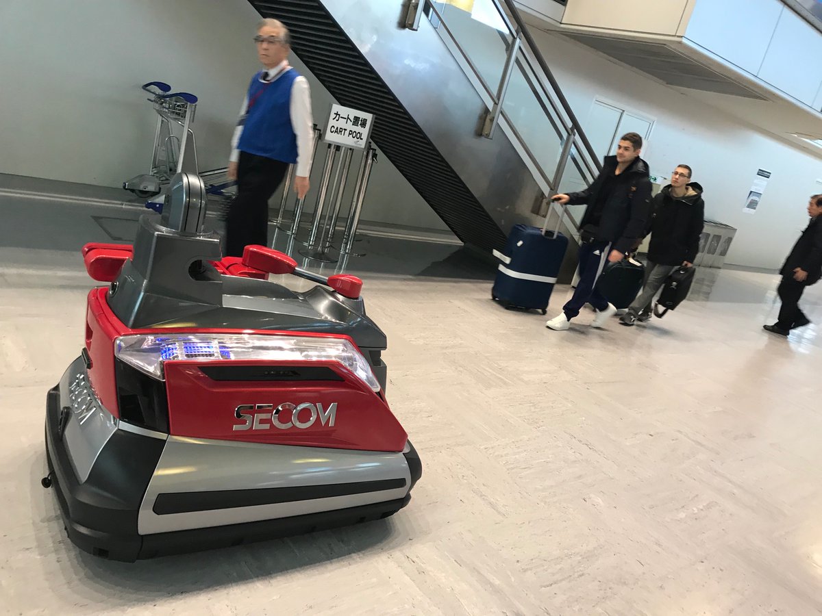 روبات امنیتی خودران در فرودگاه ژاپن مستقر شد