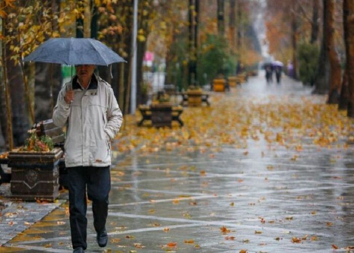وضعیت دما و بارش های پاییزی در تهران