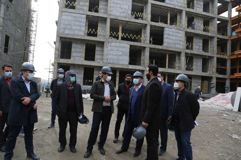 معاون وزیر راه و شهرسازی از پروژه‌های در دست ساخت شهر جدید اندیشه بازدید کرد