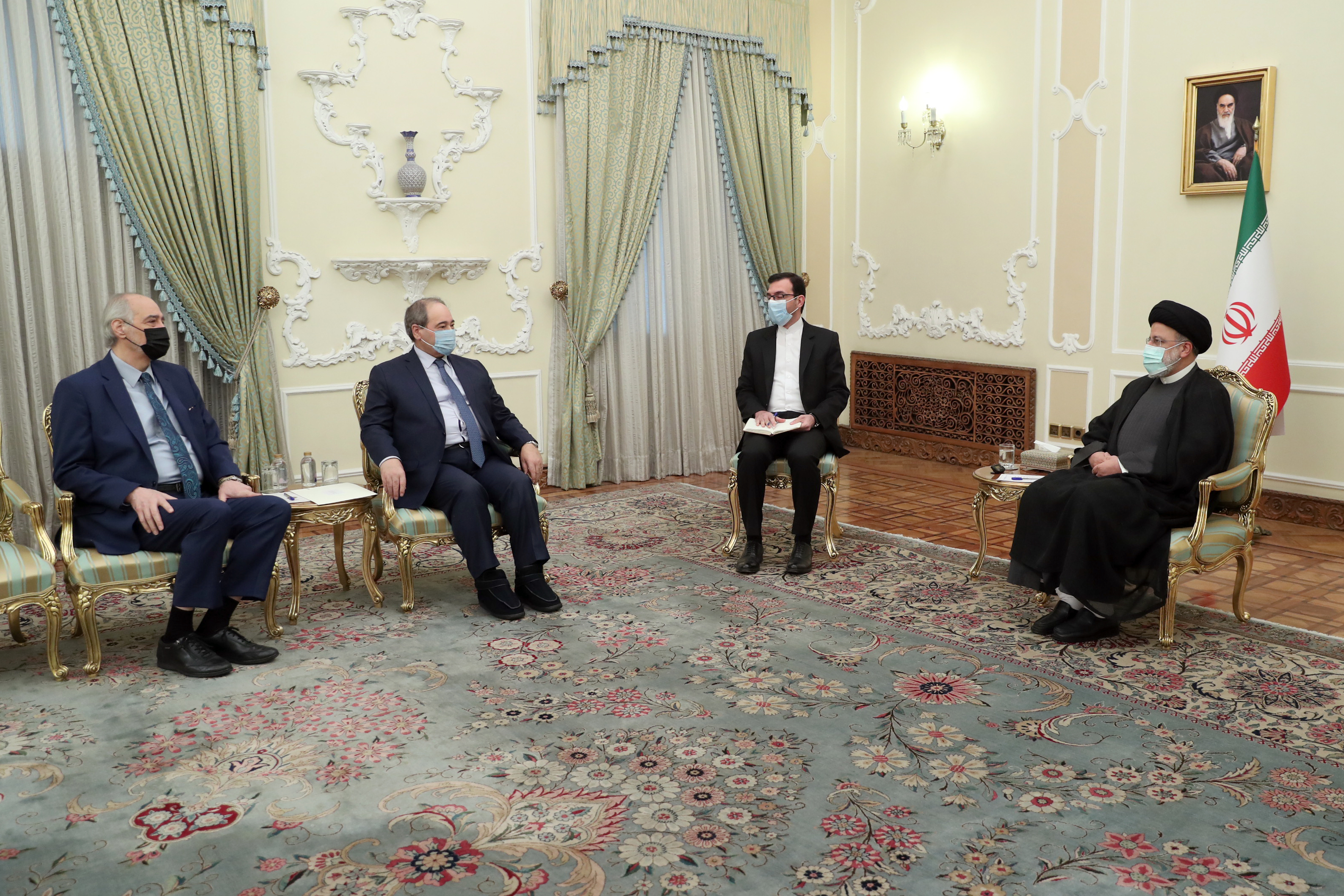 رییس جمهور:به دنبال تقویت روابط تهران-دمشق هستیم