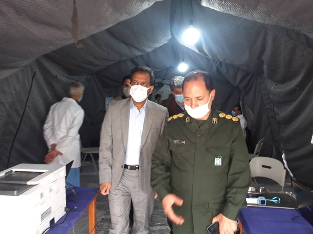بیمارستان سیار سپهبد شهید سلیمانی در جنوب کرمان راه اندازی شد