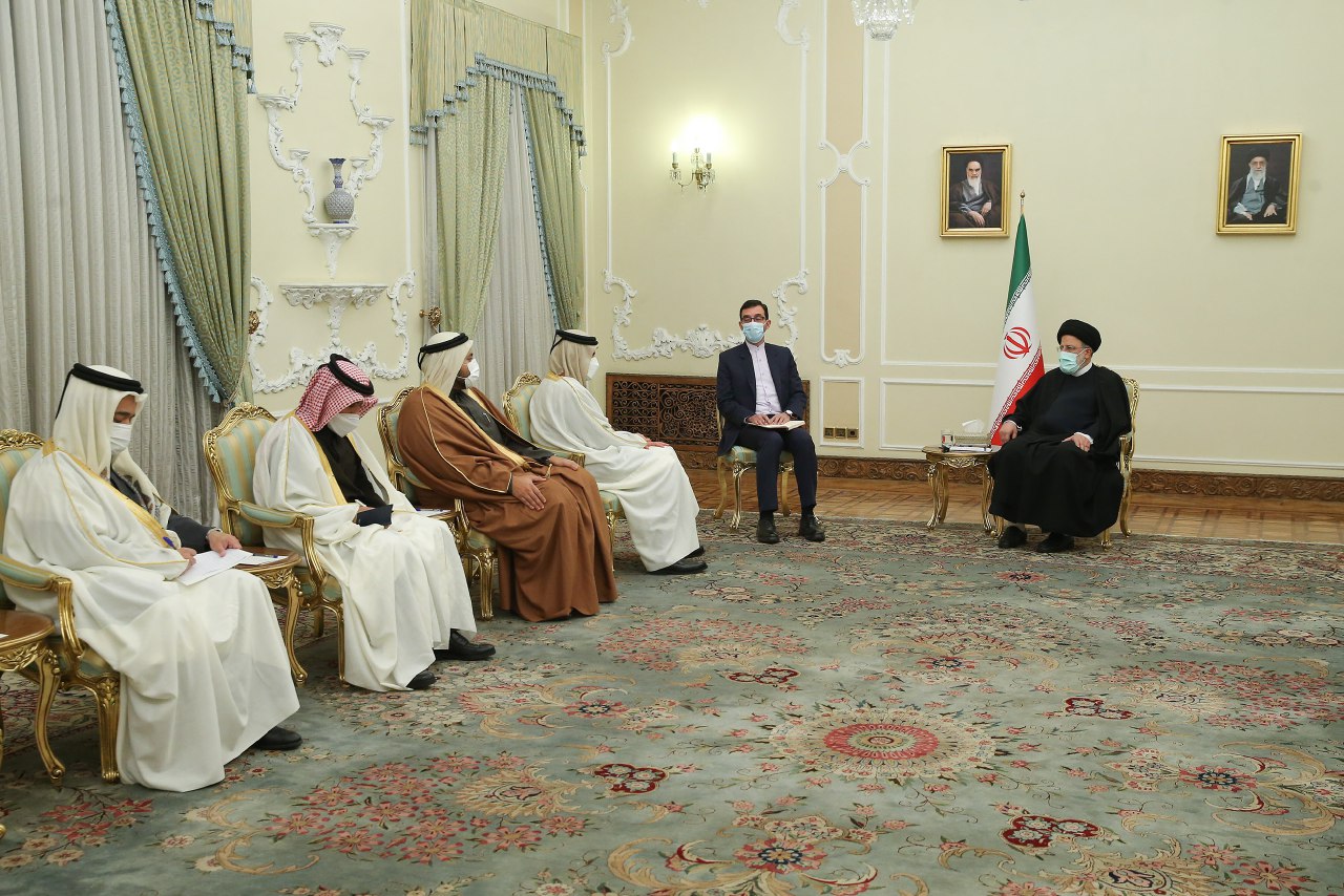 دعوت رسمی امیر قطر از دکتر رئیسی برای شرکت در اجلاس سران کشورهای صادرکننده گاز