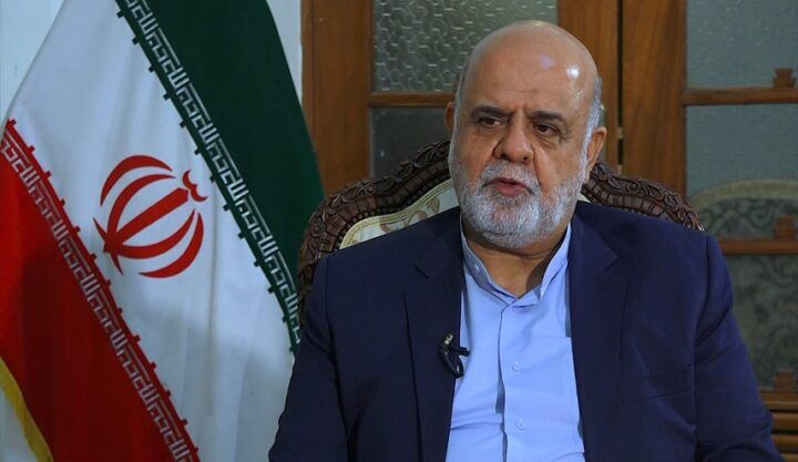 پیام خداحافظی سفیر ایران در عراق