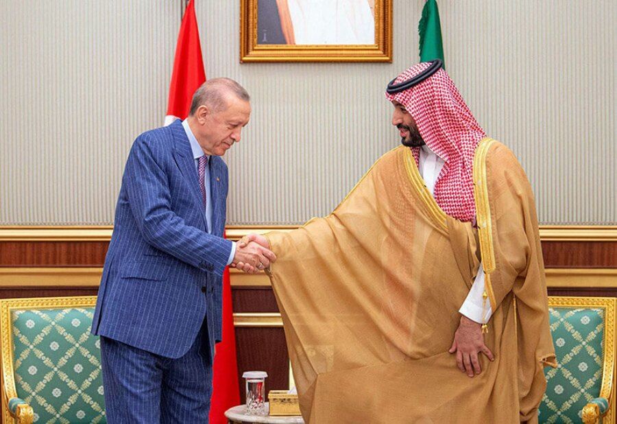 دیدار اردوغان از ریاض، تا چه اندازه به بهبود روابط میان دو طرف می‌انجامد؟