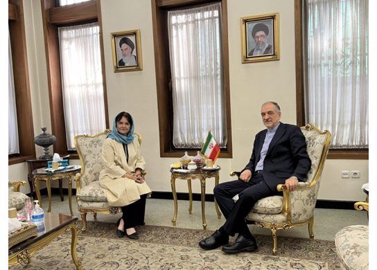 دیدار سفیر ایران در کابل با نماینده سازمان ملل در امور افغانستان