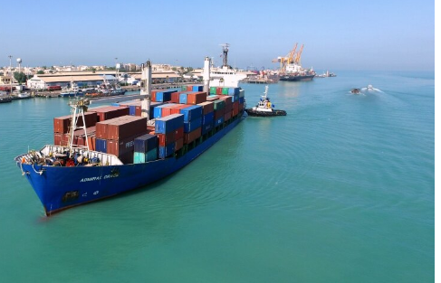خط کشتیرانی کانتینری بندر چابهار به هند و امارات برقرار شد