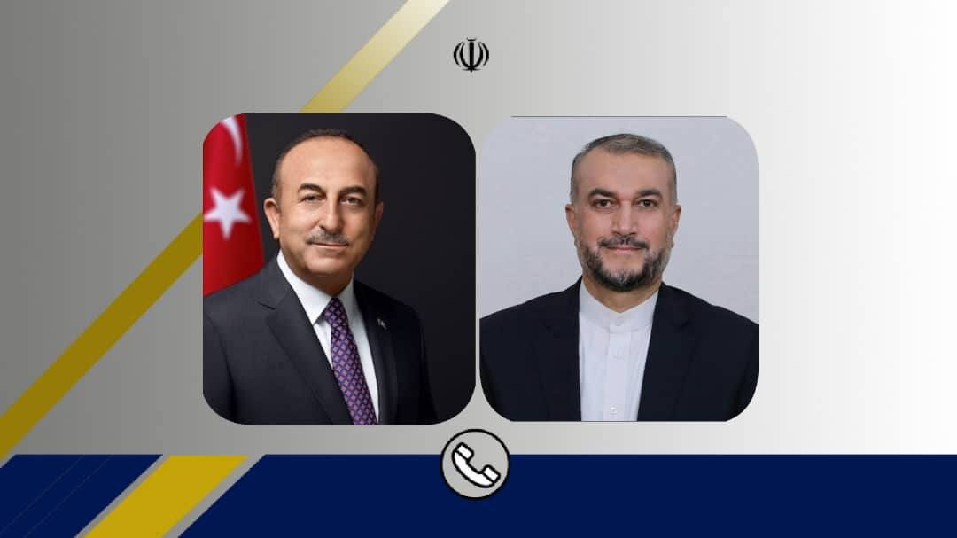 وزیران خارجه ایران و ترکیه درباره تحولات منطقه‌ای رایزنی کردند