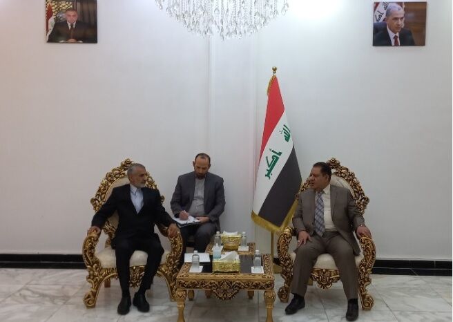 معاون وزیر کشور با مقام های امنیتی عراقی دیدار کرد؛ تاکید بر هماهنگی های اربعینی